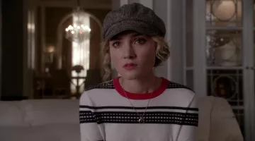 Collar de oro de luna creciente de Grace en Scream Queens