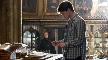 La baguette magique de Harry Potter (Daniel Radcliffe) dans Harry Potter et le Prince de sang-mêlé
