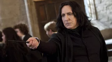 The wand of Severus Rogue (Alan Rickman) in Harry Potter and the Deathly hallows