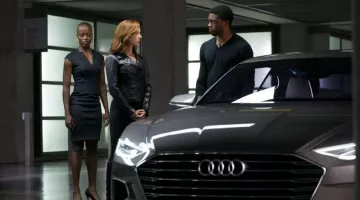 The Audi car in Captain America : Civil War
