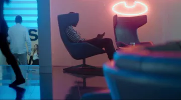 The armchair Antonio Citterio in Ex-Machina