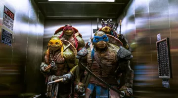 La katana de Leonardo en Tortugas Ninja