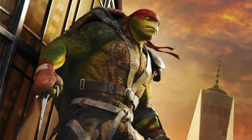 El saïs de Raphael en Ninja Tutles