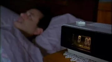 The famous clock radio from the movie A day without end