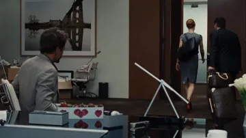 The double pendulum on the office of Tony Stark (Robert Downey, Jr.) in Iron Man 2