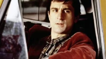Jacket velour red of De Niro in Taxi Driver