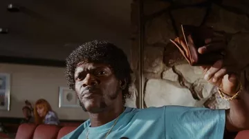 The replica of the wallet "Bad Mother Fucker" Jules Winnfield (Samuel L. Jackson) in Pulp Fiction