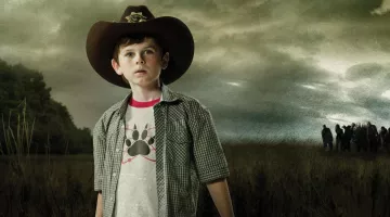 Camiseta de Carl Grimes en The Walking Dead (Temporada 1)