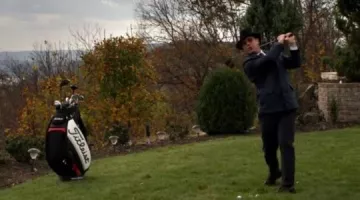 Sac de golf Titleist dans The Blacklist