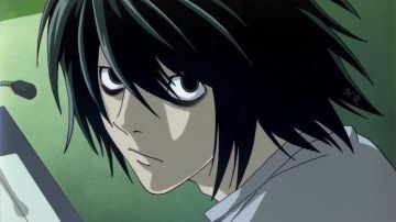 Figurine of L from Death Note