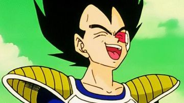 Figure of Vegeta in Dragon Ball