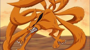 Figurine of the demon 9 tails in Naruto