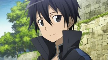 Figurine of Kirito in Sword Art Online