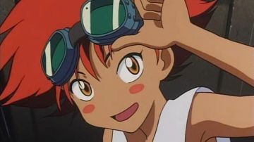 Figurine of Ed in Cowboy Bebop