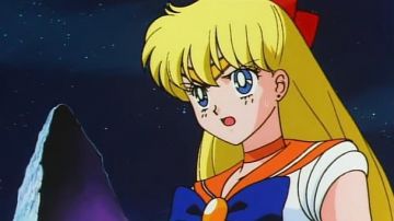 Figurine of Sailor Venus in Sailor Moon