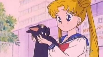 Figurine of Sailor Moon in Sailor Moon
