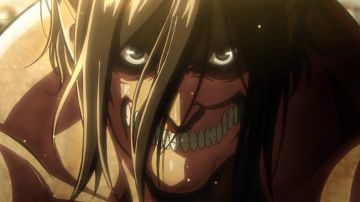 Figurine of Eren (titan form) in the attack of the titans