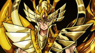 Figurine of knight Virgin in the Knights of the Zodiac