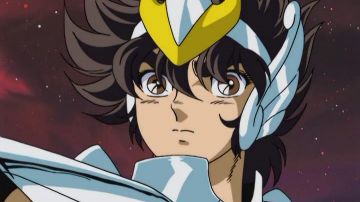 Figurine of Seiya in Knights of the Zodiac