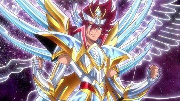 Figurine of Seiya Omega in the Knights of the Zodiac