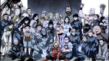 Figurine of Eldward Elric in Fullmetal Alchemist