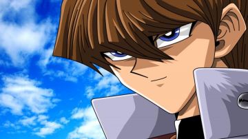 Figure of Seto Kaiba in Yu Gi Oh