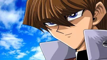 Figure of Seto Kaiba in Yu Gi Oh