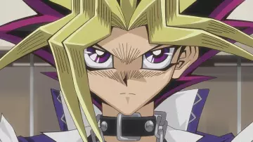 Figure of Yami Yugi in Yu Gi Oh