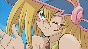 Figure of the Sorceress of darkness in the Yu Gi Oh