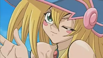 Figure of the Sorceress of darkness in the Yu Gi Oh