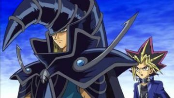Figurine from the wizard of darkness in the Yu Gi Oh