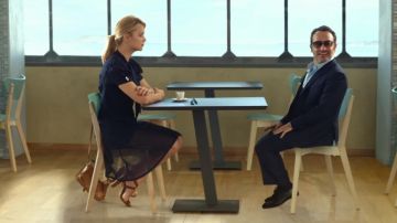 Los zapatos de tacón de Virginie Efira en A Man up to the Task