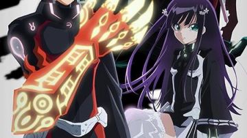 The cosplay in the school uniform of Rokuro in Twin Star Exorcist