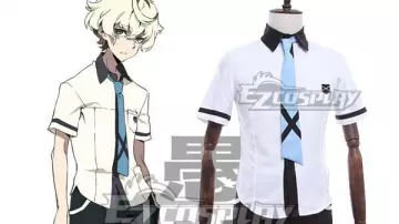 The costume cosplay of Katsuhira Agata in Kiznaiver