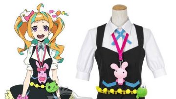 The costume cosplay of Nico Nyama in Kiznaiver