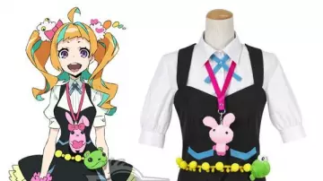 The costume cosplay of Nico Nyama in Kiznaiver
