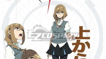 The costume cosplay of Honoka Maki in Kiznaiver
