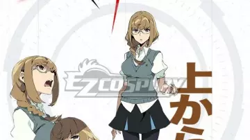 The costume cosplay of Honoka Maki in Kiznaiver