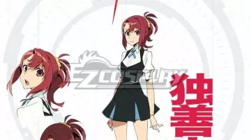 The costume cosplay of Chidori Takashiro in Kiznaiver