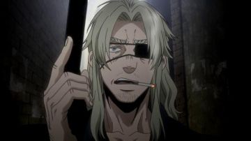 Le cache-oeil de Worick Arcangelo dans Gangsta