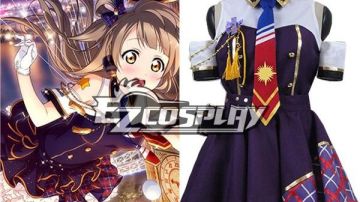 Disfraz de cosplay de Minami Kotori vestido con UR Cards Police Career Awakening 