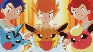 UNE REPIQUE D'UNE PELUCHE DE PYROLI DANS POKEMON