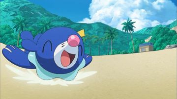 UNE REPLIQUE D'uNE PELUCHE D'OTAQUIN DANS POKEMON SOLEIL & LUNE