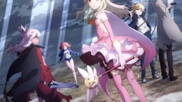 the magical ruby of Illyasviel in Fate/kaleid liner Prisma Illya