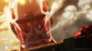 UNE TETE DU TITAN COLOSSAL DANS SHINGEKI NO KYOJIN