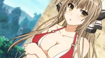The model of Isuzu in bikinis in Amagi Brilliant Park