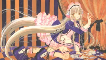 The figurine of chii maid in Chobits