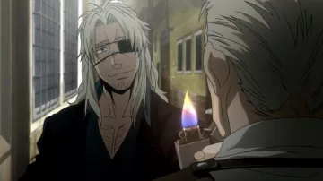 Le cosplay du costume de Worick dans Gangsta.