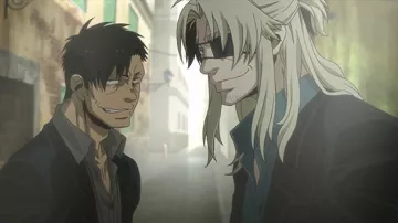Le cosplay du costume de Nicolas dans Gangsta.