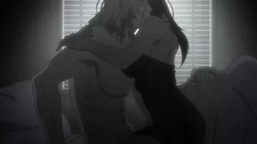 The cosplay of the dress Alex in Gangsta.